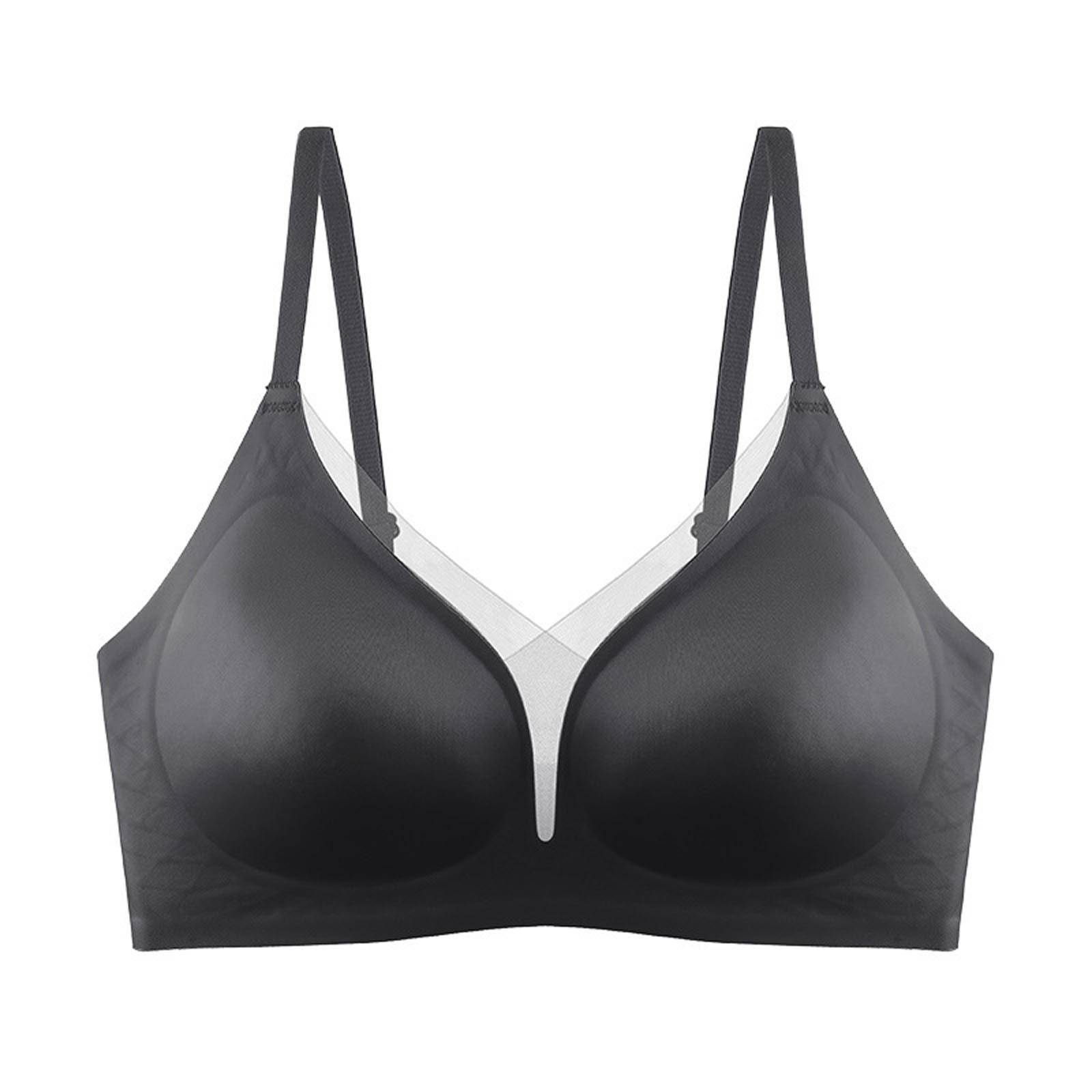 thumbnail image 4 of Sujetador push up para mujer: sin aros, sujeción suave, tejido satinado, realza ligeramente el pecho, 4 of 4